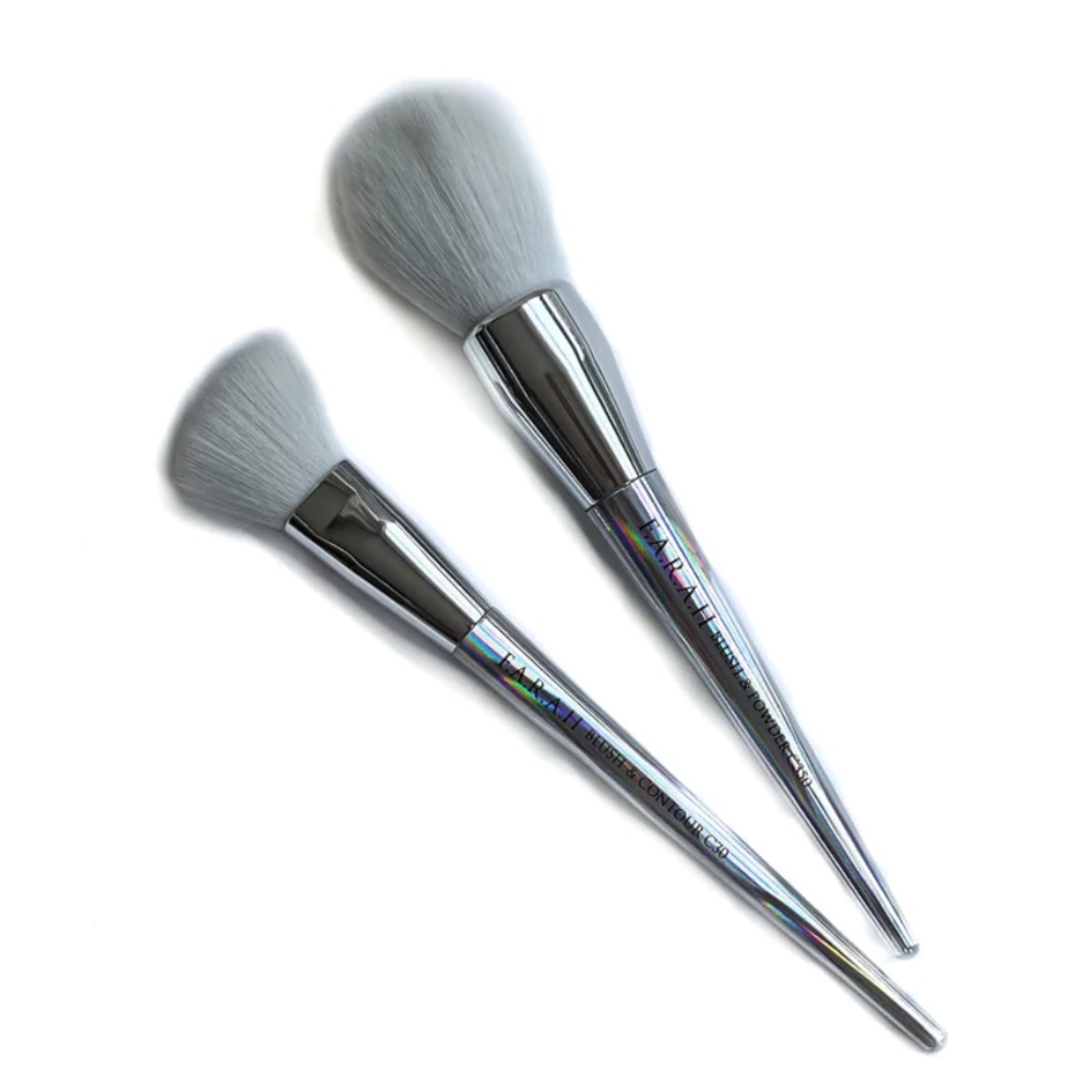 ❌SOLD❌ NEW F.A.R.A.H Duo Holographic Brush Set